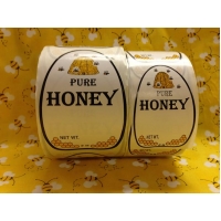 Pure Honey Skep Label Small